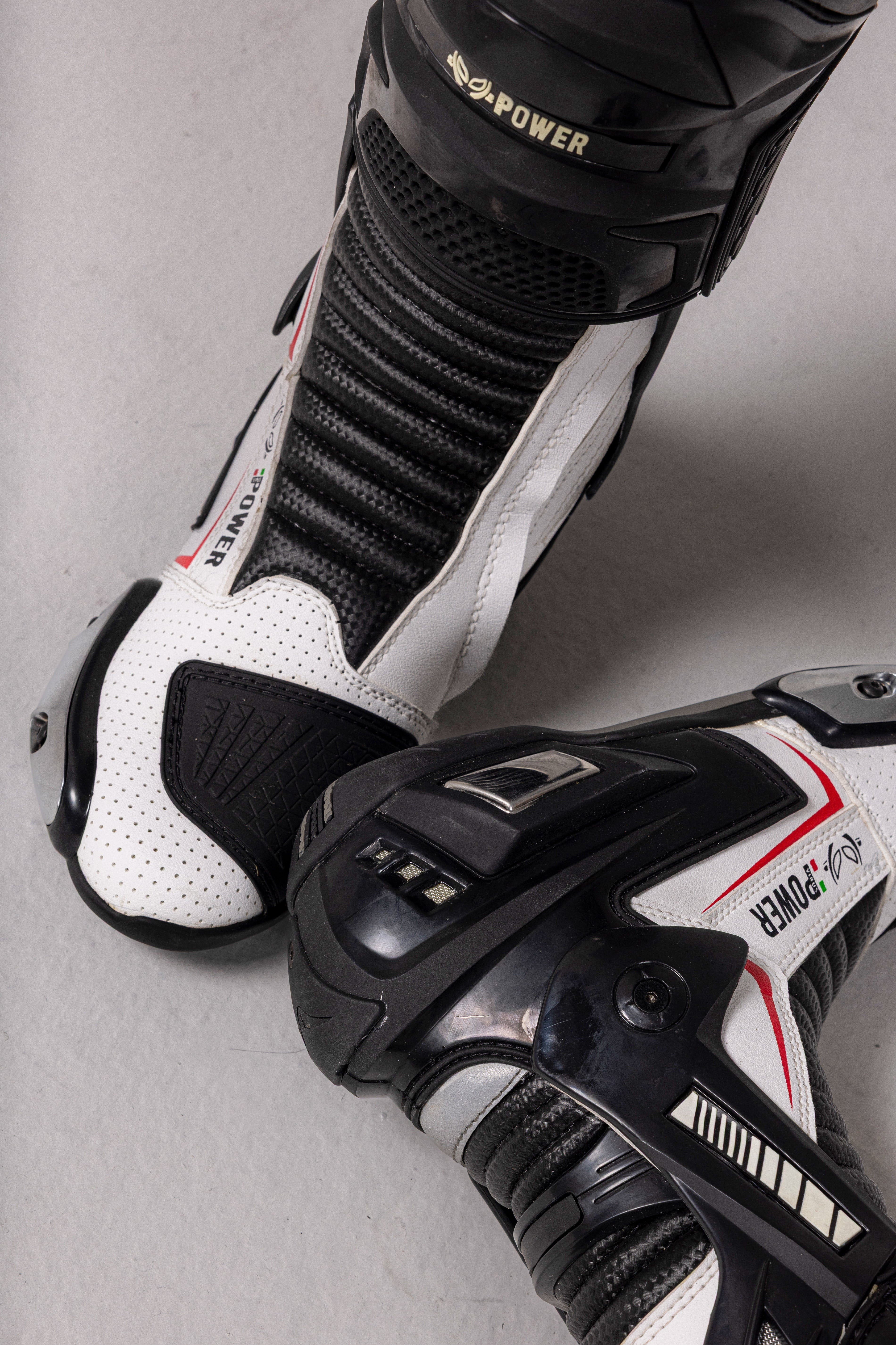 RACING BOOTS BITR WHITE